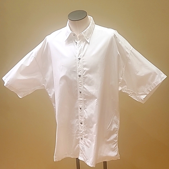 Versace Other - Versace White cotton Embroidered logo shirt Men's  XL